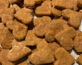 Golosinas caseras para perros con camote: todo natural, saludable y delicioso, hecho con amor.