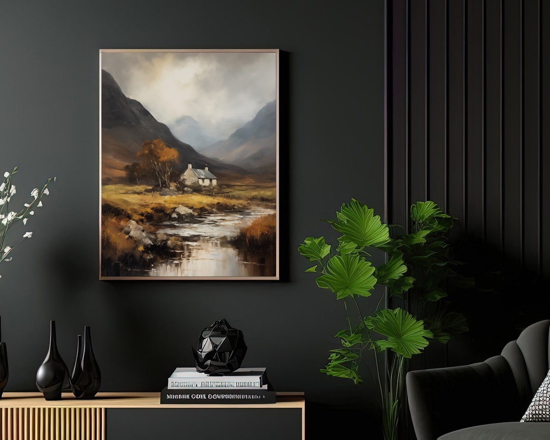 Highland Forest Scotland Canvas Wall Art by Next Home