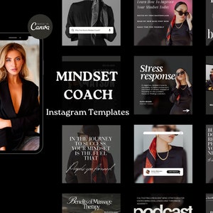 Mindset Coach Instagram-sjablonen: socialmediamarketing (canva-sjablonen)