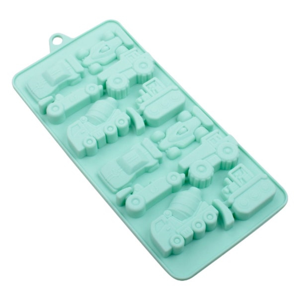 Construction Vehicle Silicone Mold