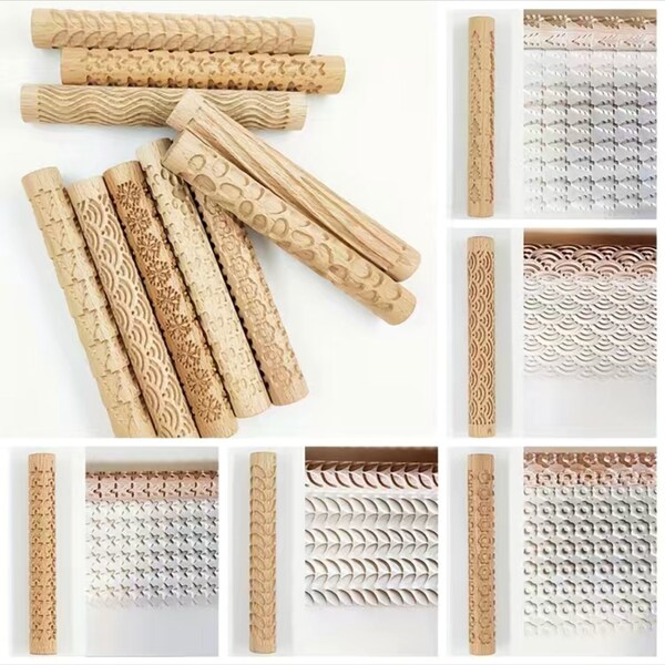Rolling Pins for Clay Etsy