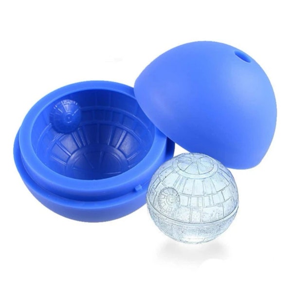 Star Wars Death Star Shaped Silicone Ice Mold- 2 pc Set