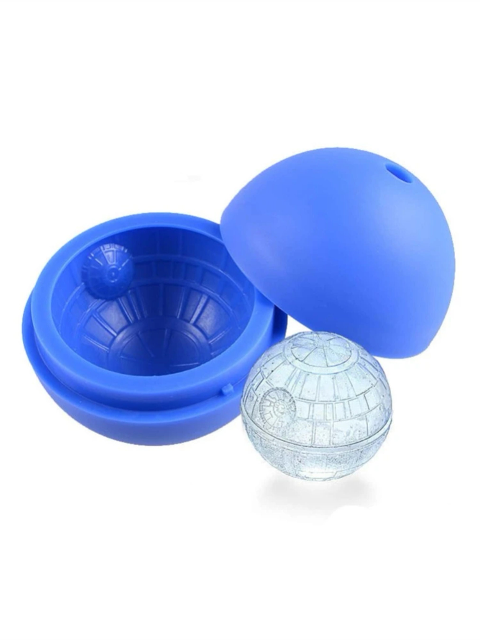 Large Ice Ball Maker Cube Tray Big Silicone Mold Sphere Whiskey Round Mould  ✯