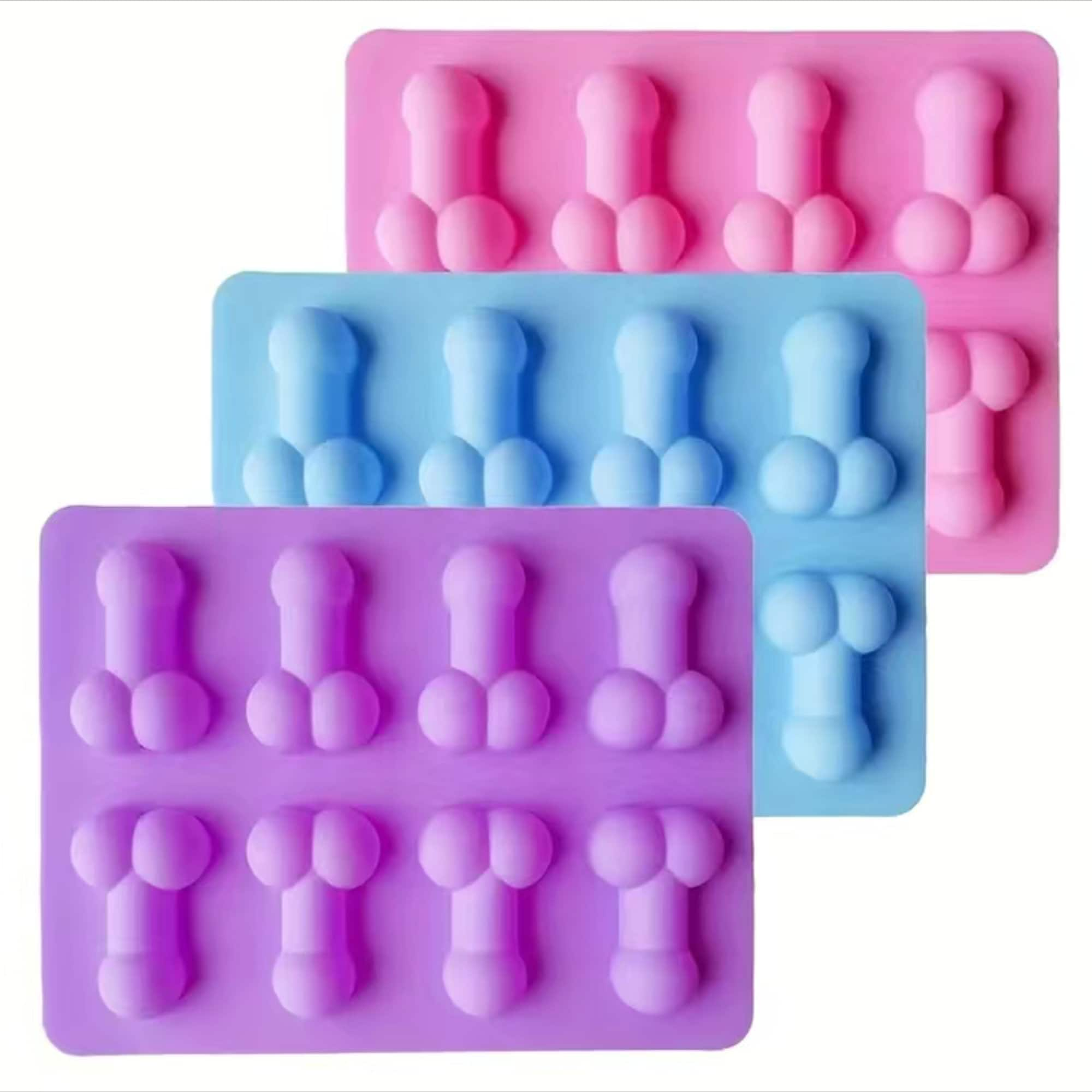 Penis Mold, Chocolate DICK Mold, Hard Plastic Ice Tray Mold, Dick Mold,  Jello Shot, Penis Ice Cubes, Soap Mold bath bombs, Adult Party