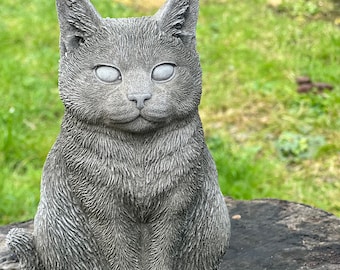 [未使用] ストーンオブジェ cats Amazon.com : Cats Memorial Stone Garden Statue, Pet Statues