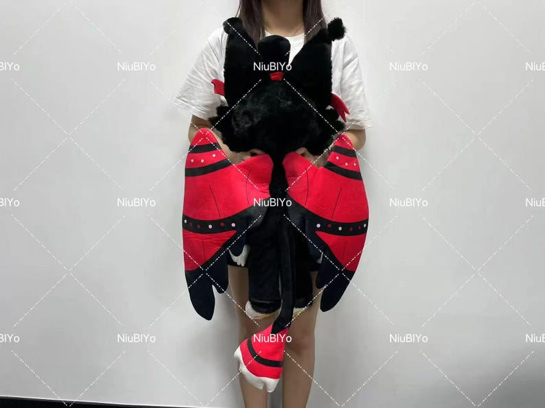 Husk plush cotton 60cm Hazbin Hotel doll image 3