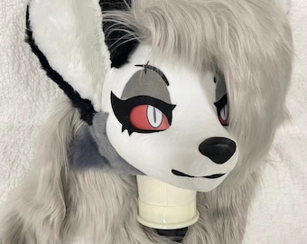 Helluva Boss loona Fursuit head style fursuit furry Fursona fantasy creatures