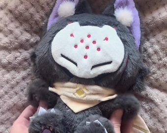 Handcrafted Sci-Fi Robot Plush  Inspired by Ramattra  Gamer Gift