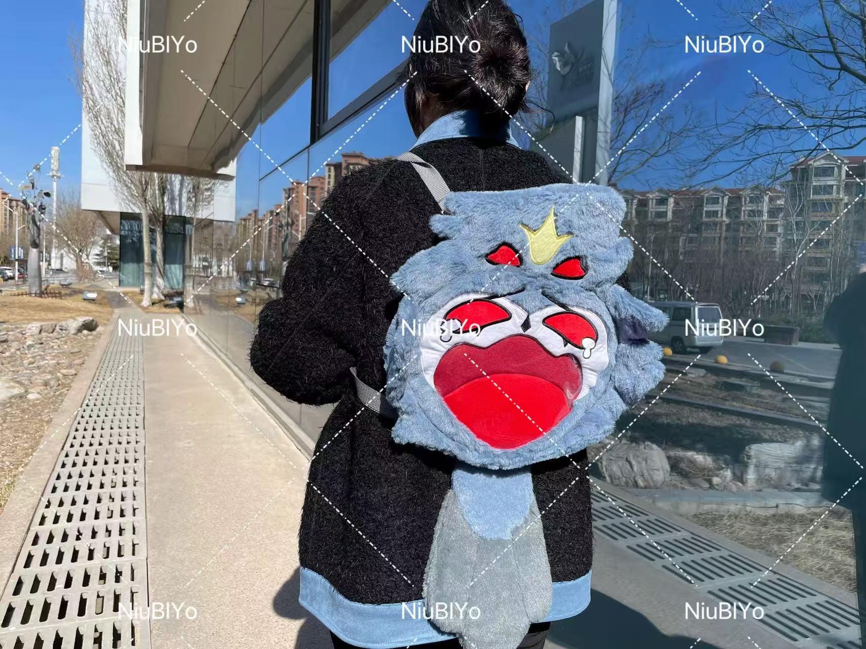 Helluva Boss Stolas Itabags Backpack With Display Window - Perfect