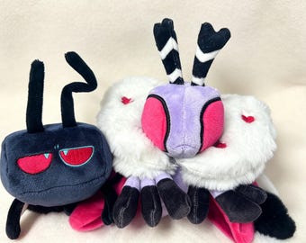 Hazbin Hotel Valentino&Vox Plush Pre-order