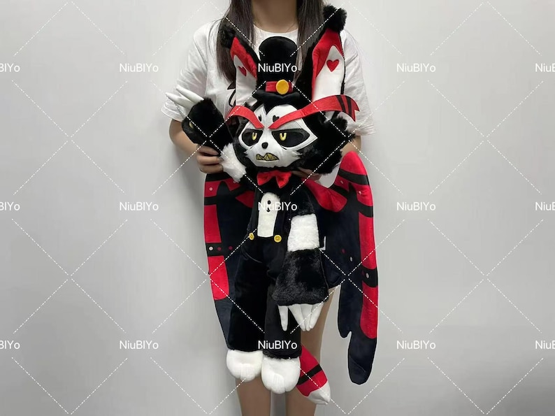 Husk plush cotton 60cm Hazbin Hotel doll image 2
