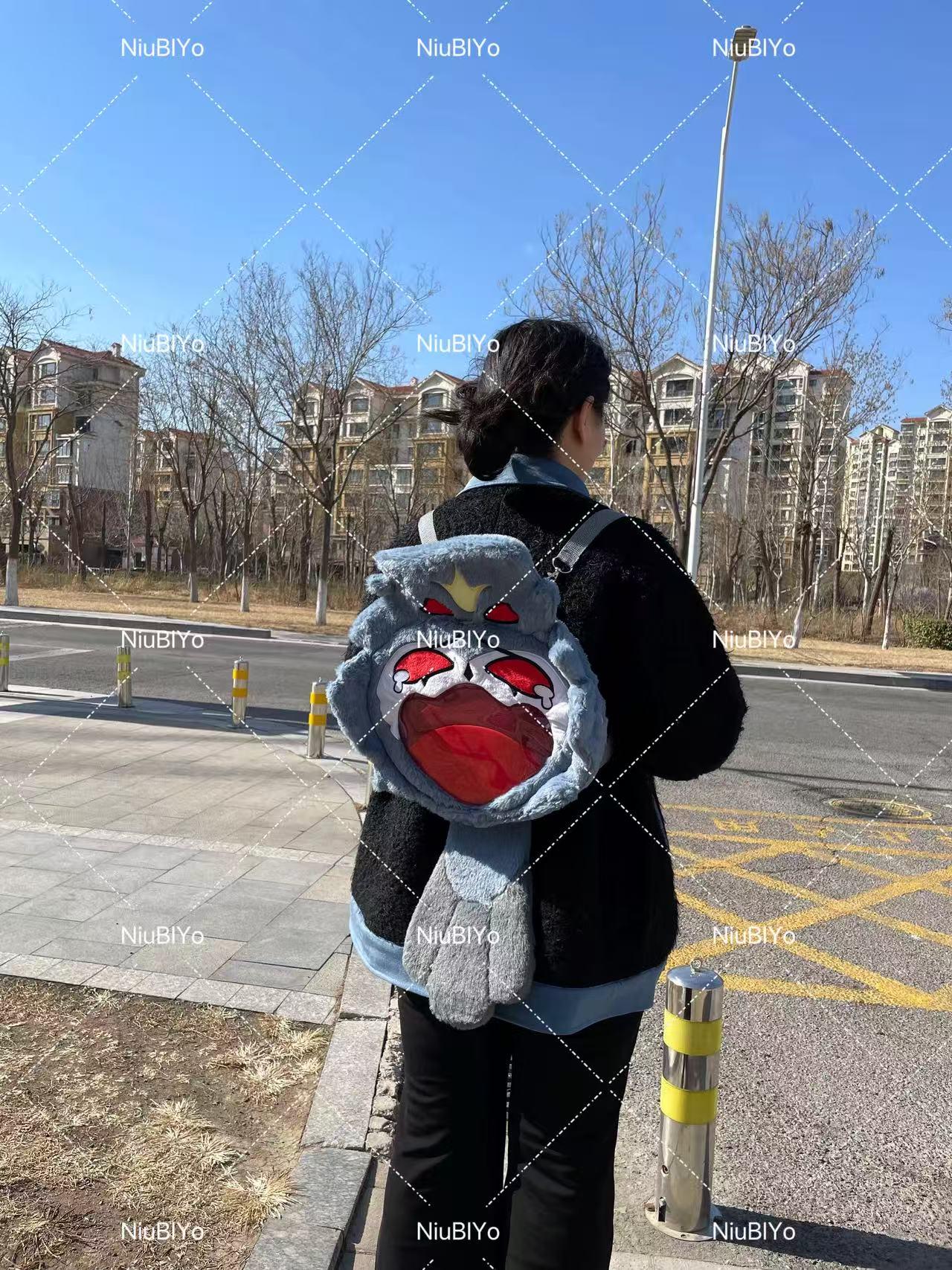 Helluva Boss Stolas Itabags Backpack With Display Window - Perfect