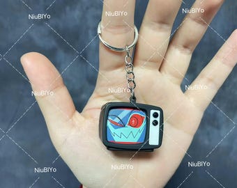 Hazbin Hotel Vox Key Chain CUTE