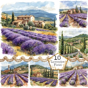 Watercolor Tuscany Italy Views Clipart Bundle JPEG Travel Clipart  Village clipart Instant Download Paper Crafts Junk Journal Scrapbooking