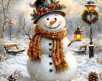 JPEG 雪だるま ライトブラウン スカーフ スクラップブック 画像 冬の