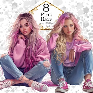 Jeans rasgados Clipart Jeans PNG Urban Clipart Denim Fashion Girl Clipart City Girl Ilustración Graffiti Girl Art Junk Journal Scrapbooking