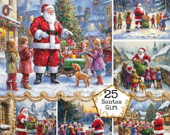 JPEG クリスマス サンタのプレゼント グラフィック クリスマスツリー