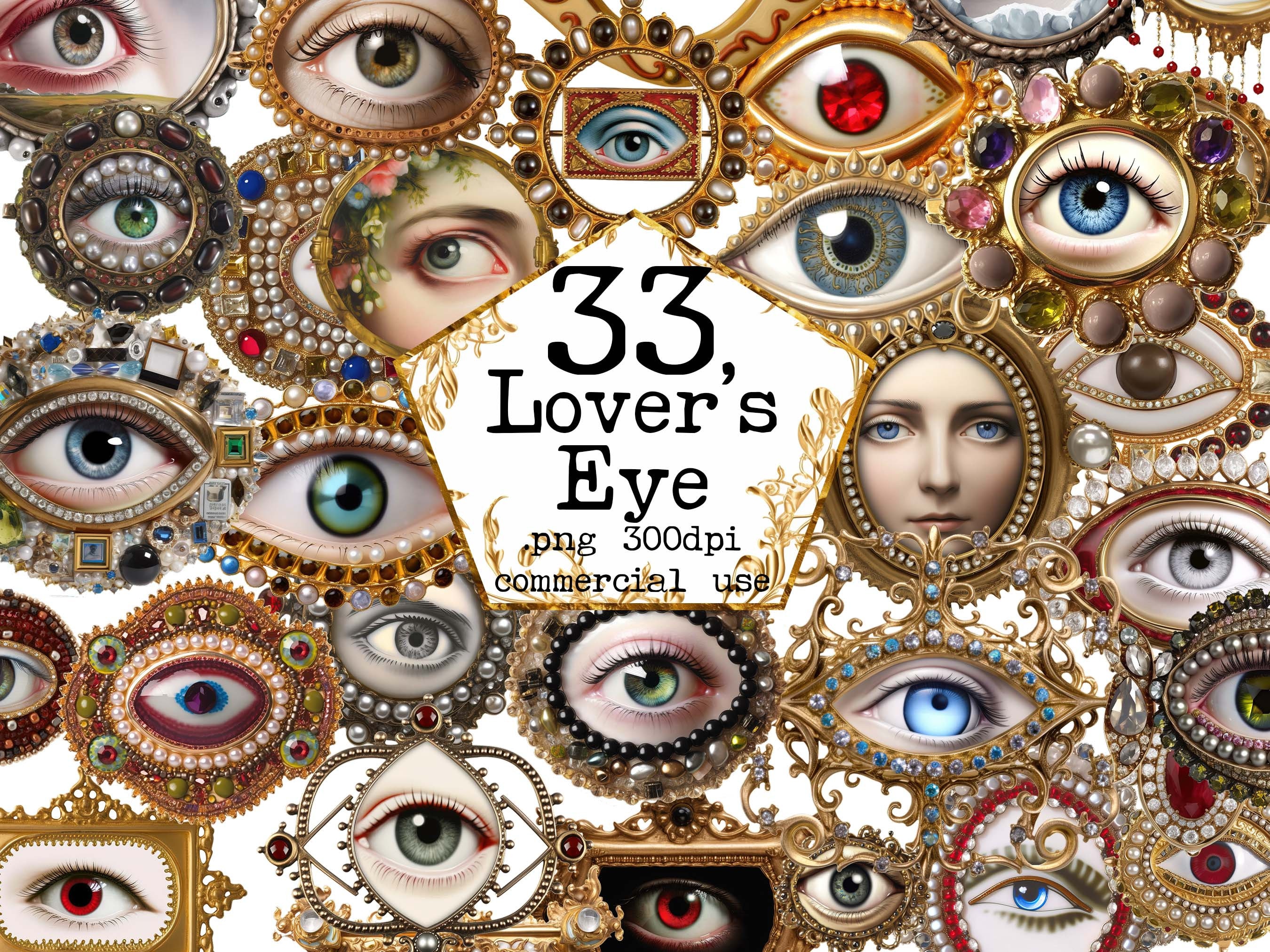 Antique lovers eye - Etsy 日本
