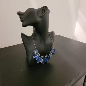 blue pearl necklace