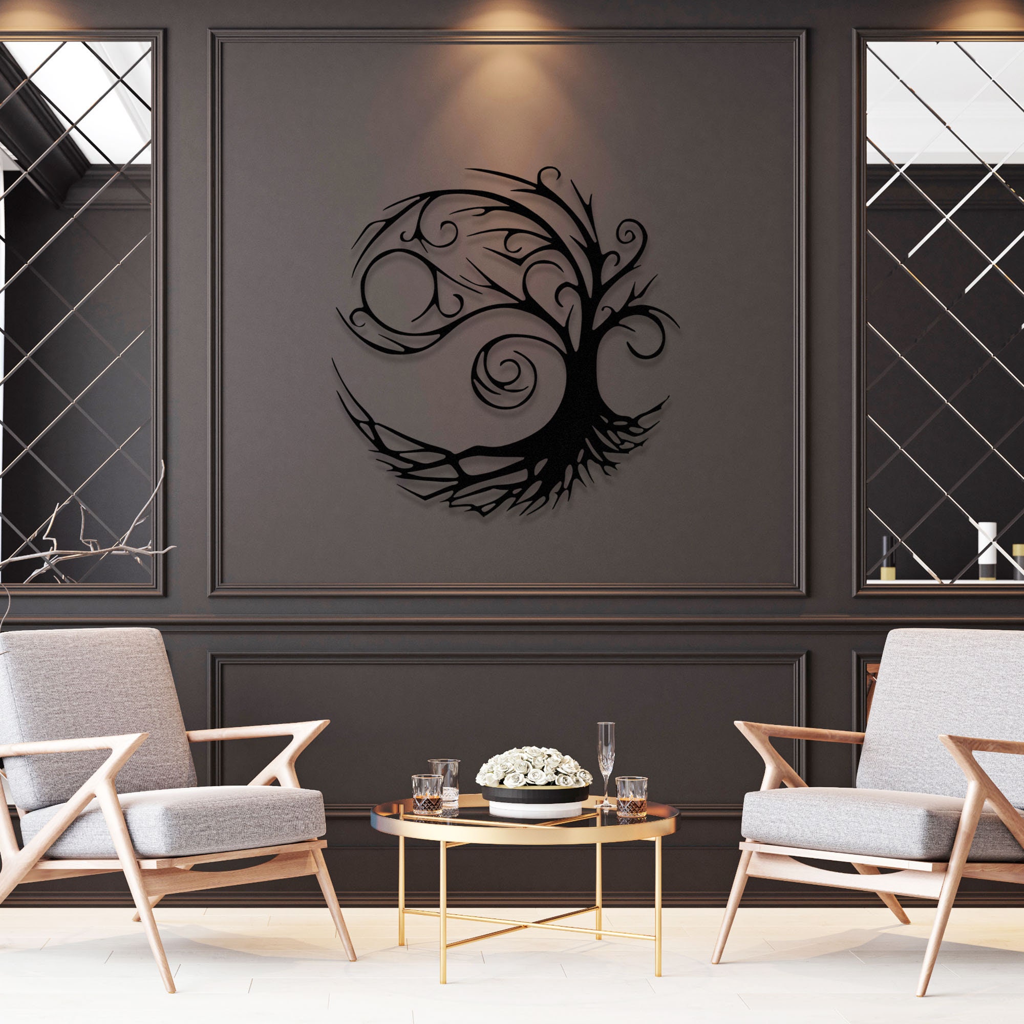 Metal Tree Wall Art Metal Wall Decor Tree of Lİfe Metal - Etsy