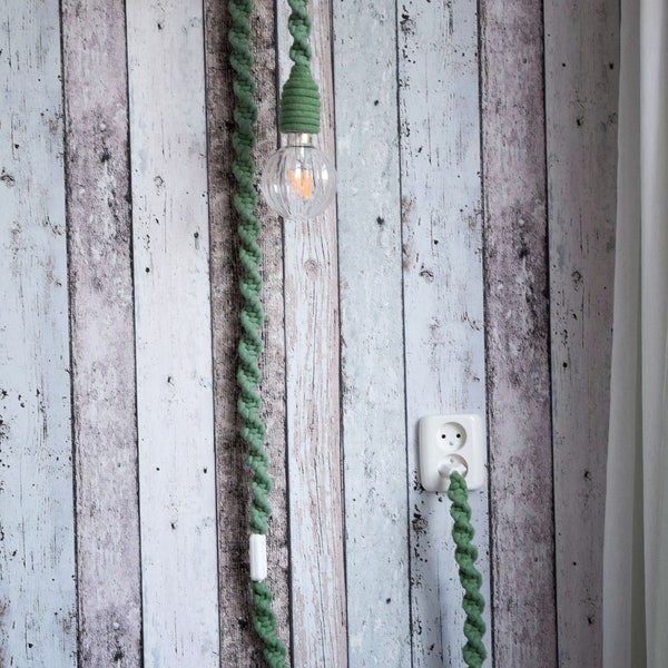 Macrame Lamp - Etsy