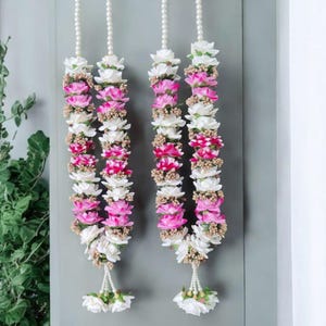 Wedding, Anniversary, Engagement Garlands  Jaimala, Indian Garland, Flower Garland, Asian Wedding, Bride & Groom Mala Varmala