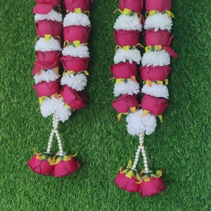 Rose  Engagement, Varmala Wedding, Jaimala, Indian Garland, Flower Garland, Asian Wedding, Bride & Groom Mala