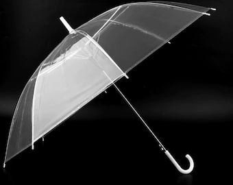 Transparent Designer Umbrellas – Sangeet | Haldi | Wedding Guest Favours wedding decor engagement decor