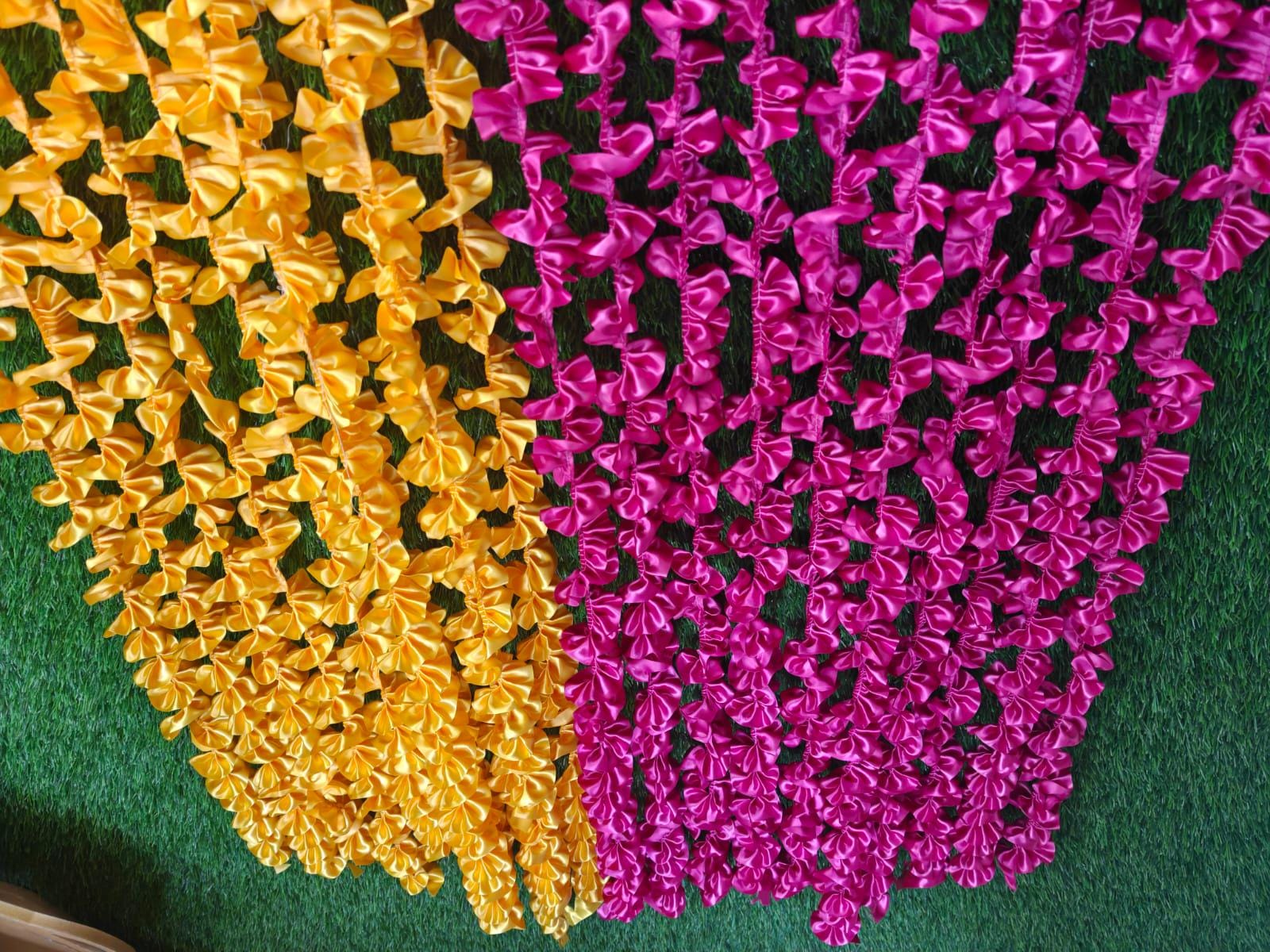 Satin Curtains Backdrop Frill Hanging Party Hangings Wedding Nikah ...