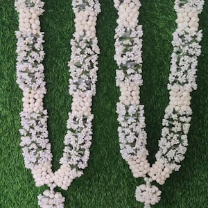 Engagement Varmala Wedding, Jaimala, Indian Garland, Flower Garland, Asian Wedding, Bride & Groom Mala