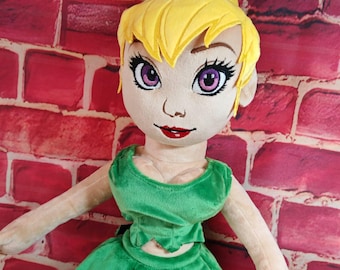 Tinkerbell. Large plush toy. 25 inch