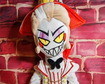 Lucifer Morningstar. Hazbin Hotel. Plushie desigened for adults only . Size  28  inch