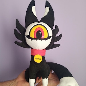 KeeKee. Hazbin hotel. Large plush toy. Size 15 inch.