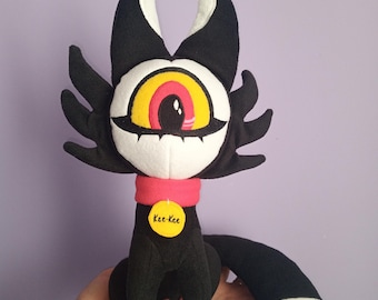 KeeKee. Hazbin hotel. Large plush toy. Size 15 inch.