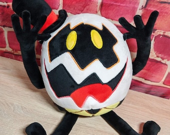 Egg Boiz. Hazbin hotel. Plush toy. Size 14 inch