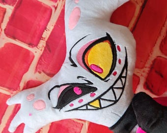 Angel Dust. Hazbin hotel. Plush toy. Size 29 inch