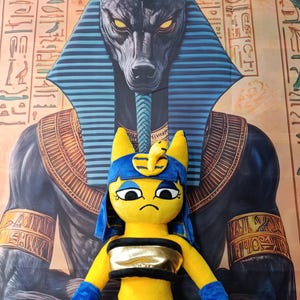 Ankha. Plushie desigened for adults only . 25 inch