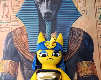 Ankha. Peluche grande. 25 pulgadas