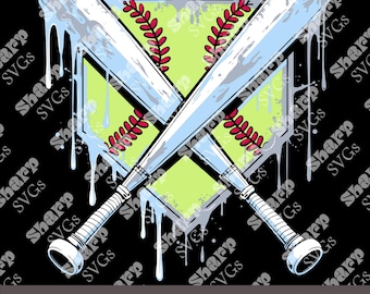 Softboll Hemmaplatta Glassdropp PNG, svg, eps Digitala filer. Perfekt för T-shirts och mer. Direkt nedladdning, redo att skrivas ut!