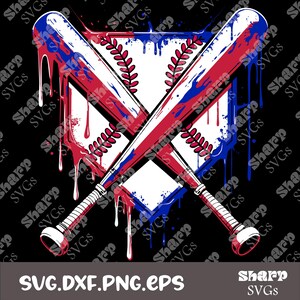 Diseño de goteo de helado para el home de béisbol (archivos digitales)