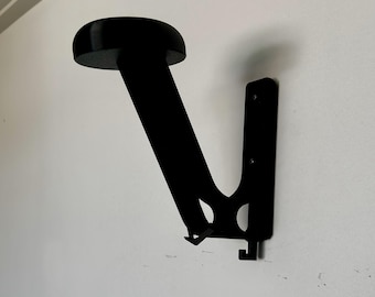 Motorcycle helmet holder | Motorbike helmet wall hanger | Riding Gear Organisation | Garage or Hallway Storage for a riding enthusiast.