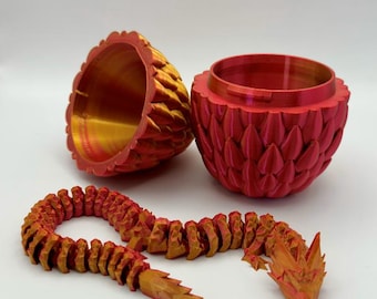 Mystical Dragon Egg – Screws Open to Reveal Hidden Dragon Inside (GOLD to RED)