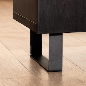 Metal Furniture Legs, TV Stand Base, Console Frame, Sideboard Table Feet Set of 2