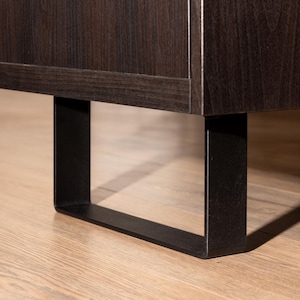 Furniture Legs, TV Stand Base, Bench Frame, Console, Sideboard Table Feet Set of 2