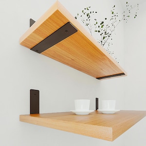 Heavy Duty Metal Shelf Bracket | Corner Brace | Powder Coated | Wall Mounted image 3