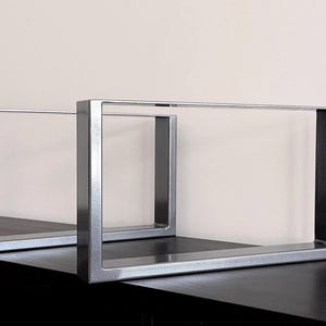 Pulverbeschichtete Möbelfüße, Schrankfuß, Kutschenbein, 2er-Set