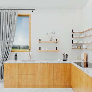 Heavy Duty Metal Shelf Bracket | Corner Brace | Powder Coated | Wall Mounted image 4
