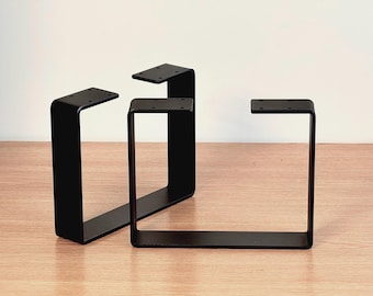 Metal Table Legs: Heavy Duty Bench, Console, TV Stand Feet
