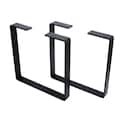 Metal Bench Table Furniture Legs, Dining Room, Coffee, Desk Legs,  Set Of 2