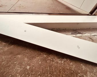 Door Sill Cover | Steel Threshold Protector in 12 Sizes or Custom Cut | Interior & Exterior, Powder Coated | Handmade EU